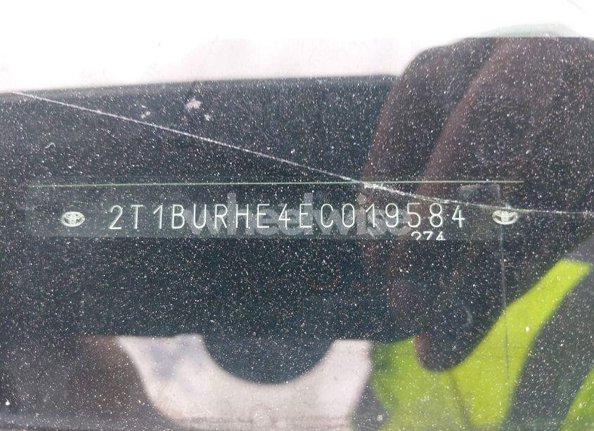 Photo 9 of 2014 Toyota Corolla L (VIN 2T1BURHE4EC019584)