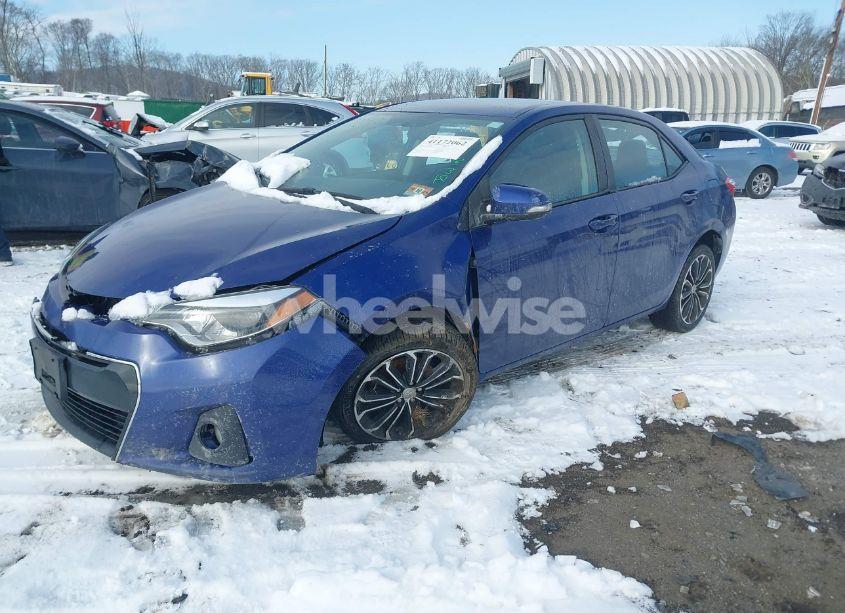 Photo 2 of 2014 Toyota Corolla S PLUS (VIN 2T1BURHE4EC028625)