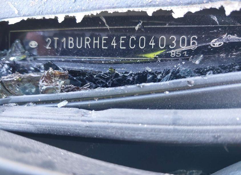 Photo 9 of 2014 Toyota Corolla LE PLUS (VIN 2T1BURHE4EC040306)