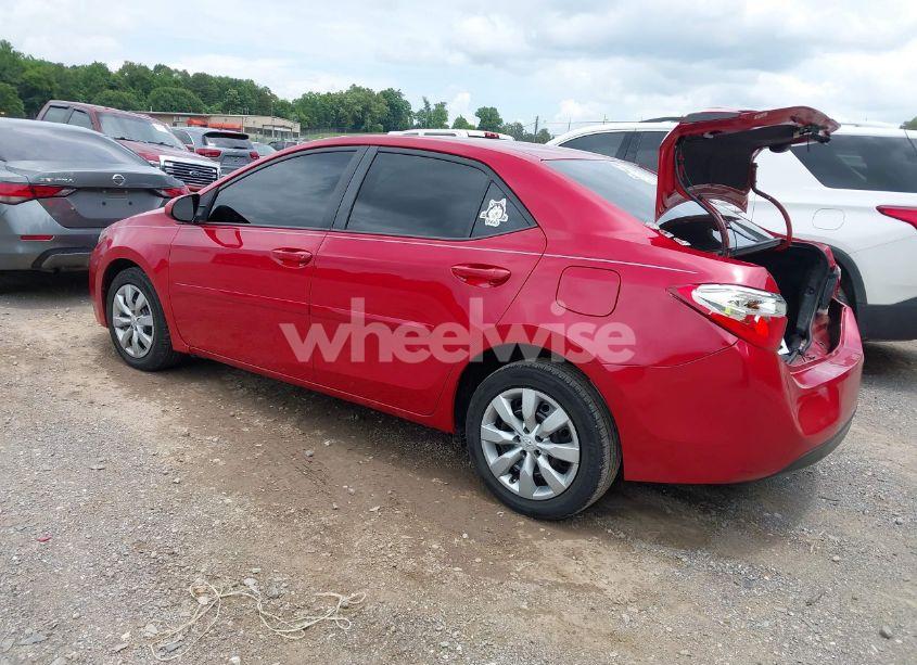 Photo 3 of 2014 Toyota Corolla LE (VIN 2T1BURHE4EC050740)