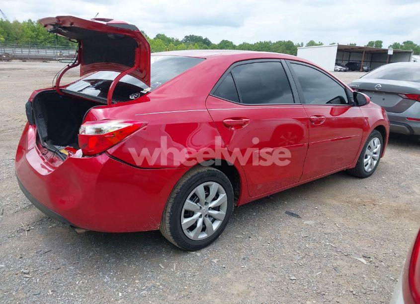 Photo 4 of 2014 Toyota Corolla LE (VIN 2T1BURHE4EC050740)