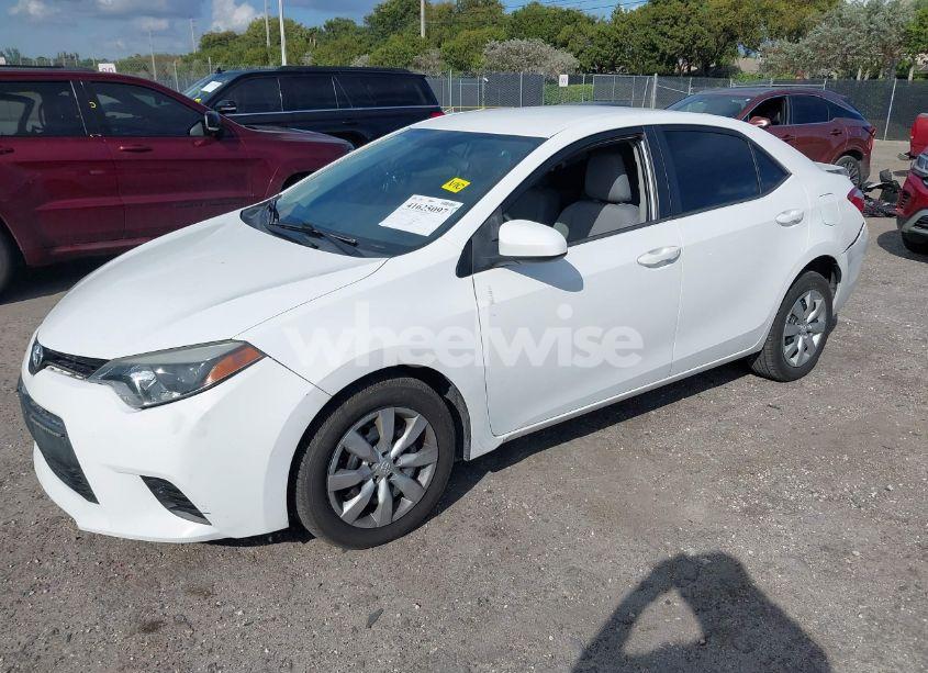 Photo 2 of 2014 Toyota Corolla LE (VIN 2T1BURHE4EC170943)