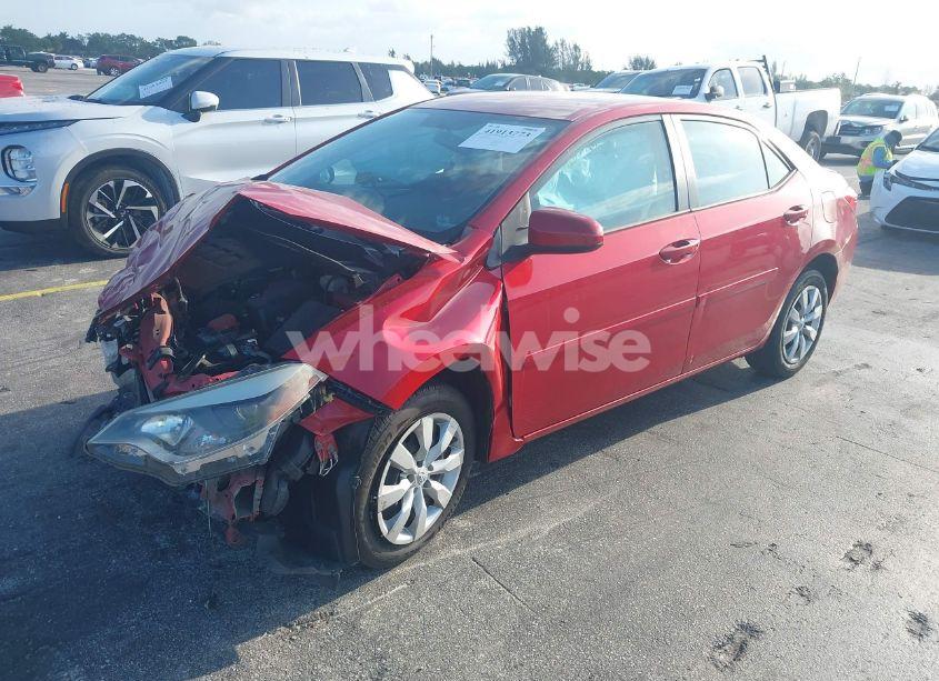 Photo 2 of 2014 Toyota Corolla LE (VIN 2T1BURHE4EC201155)