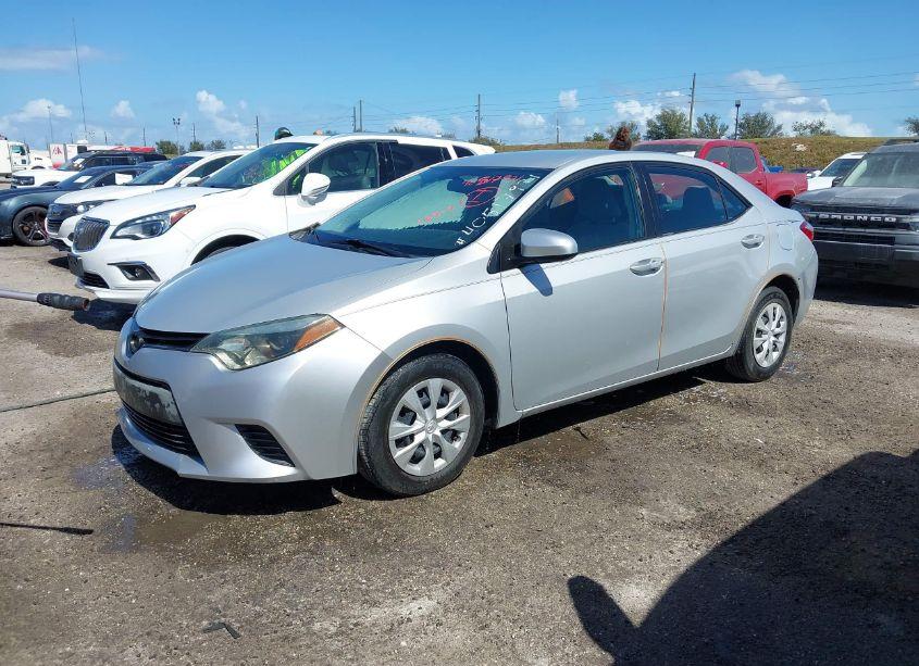 Photo 2 of 2015 Toyota Corolla L (VIN 2T1BURHE4FC233251)