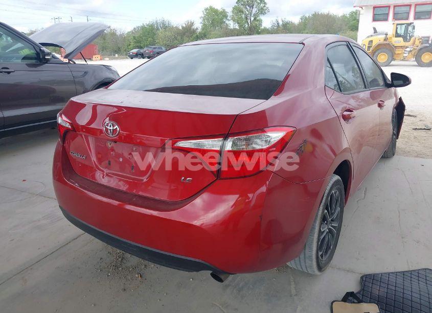 Photo 4 of 2015 Toyota Corolla LE (VIN 2T1BURHE4FC234562)