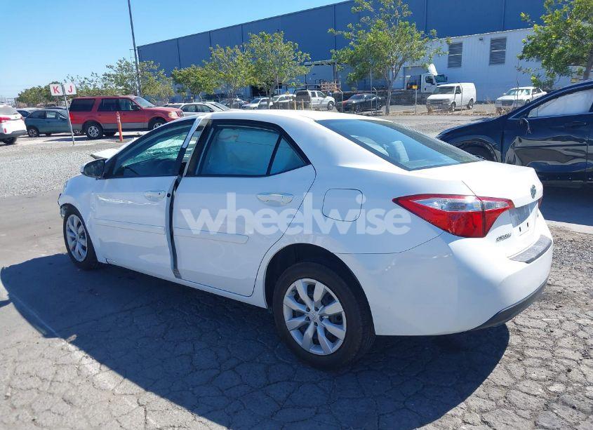 Photo 3 of 2015 Toyota Corolla LE (VIN 2T1BURHE4FC241222)