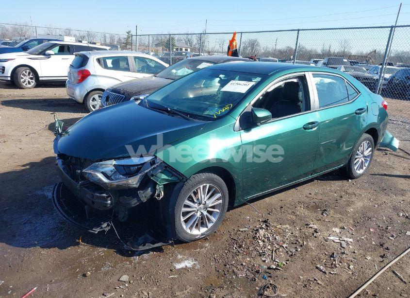 Photo 2 of 2015 Toyota Corolla LE PLUS (VIN 2T1BURHE4FC242032)