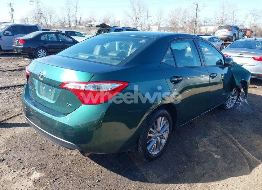 Photo 4 of 2015 Toyota Corolla LE PLUS (VIN 2T1BURHE4FC242032)