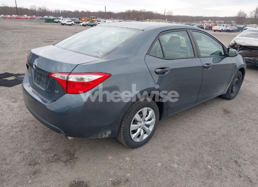 Photo 4 of 2015 Toyota Corolla LE (VIN 2T1BURHE4FC245206)