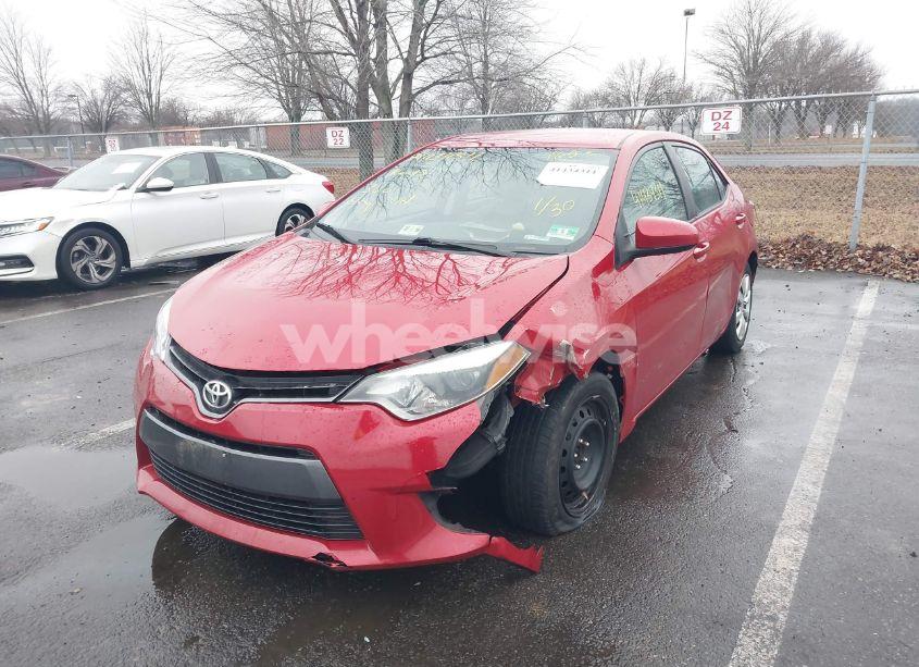 Photo 2 of 2015 Toyota Corolla LE (VIN 2T1BURHE4FC267271)