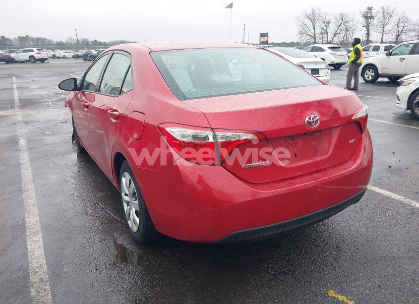 Photo 3 of 2015 Toyota Corolla LE (VIN 2T1BURHE4FC267271)