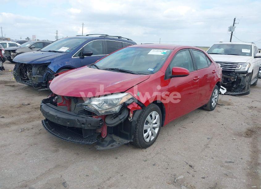 Photo 2 of 2015 Toyota Corolla LE (VIN 2T1BURHE4FC273216)