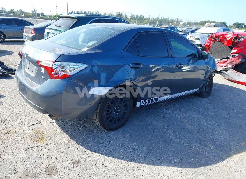 Photo 4 of 2015 Toyota Corolla LE (VIN 2T1BURHE4FC313567)