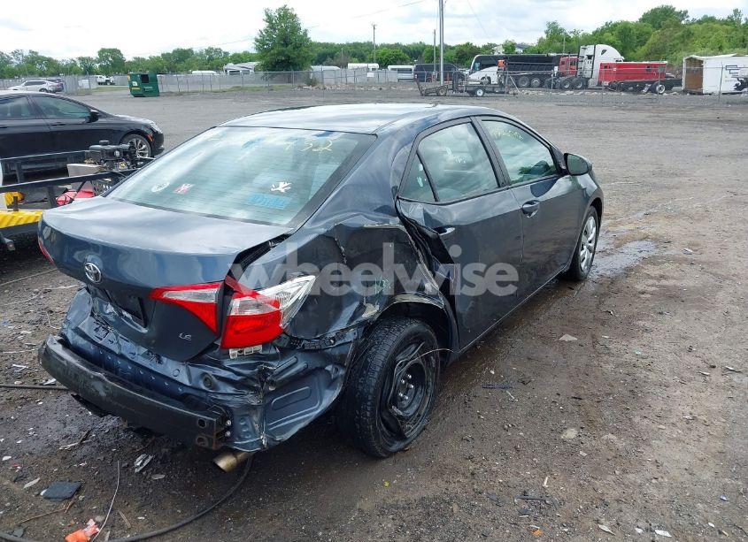 Photo 4 of 2015 Toyota Corolla LE (VIN 2T1BURHE4FC321149)