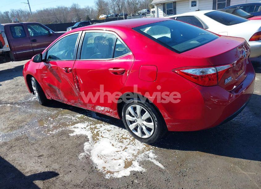 Photo 3 of 2015 Toyota Corolla LE (VIN 2T1BURHE4FC326805)
