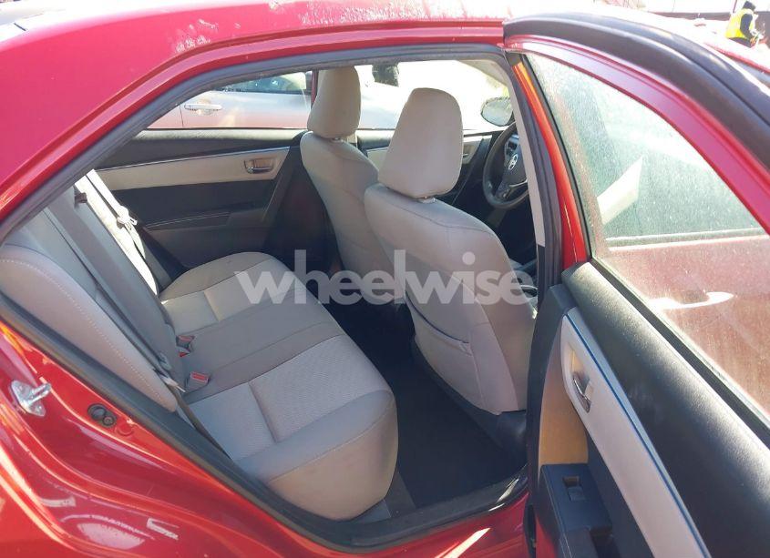 Photo 8 of 2015 Toyota Corolla LE (VIN 2T1BURHE4FC326805)