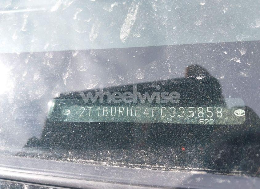 Photo 9 of 2015 Toyota Corolla S (VIN 2T1BURHE4FC335858)