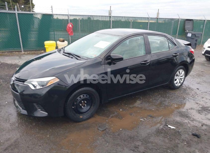 Photo 2 of 2015 Toyota Corolla LE (VIN 2T1BURHE4FC346973)