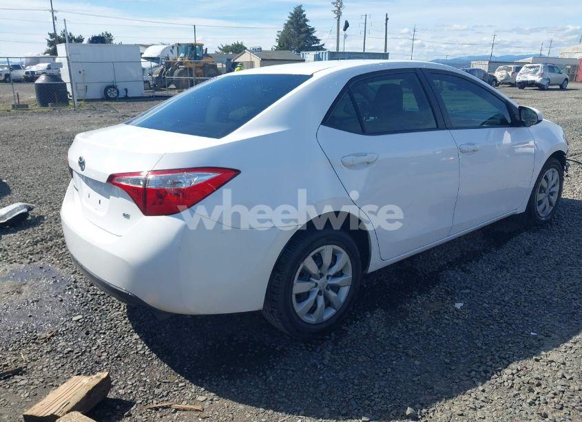 Photo 4 of 2015 Toyota Corolla LE (VIN 2T1BURHE4FC349002)