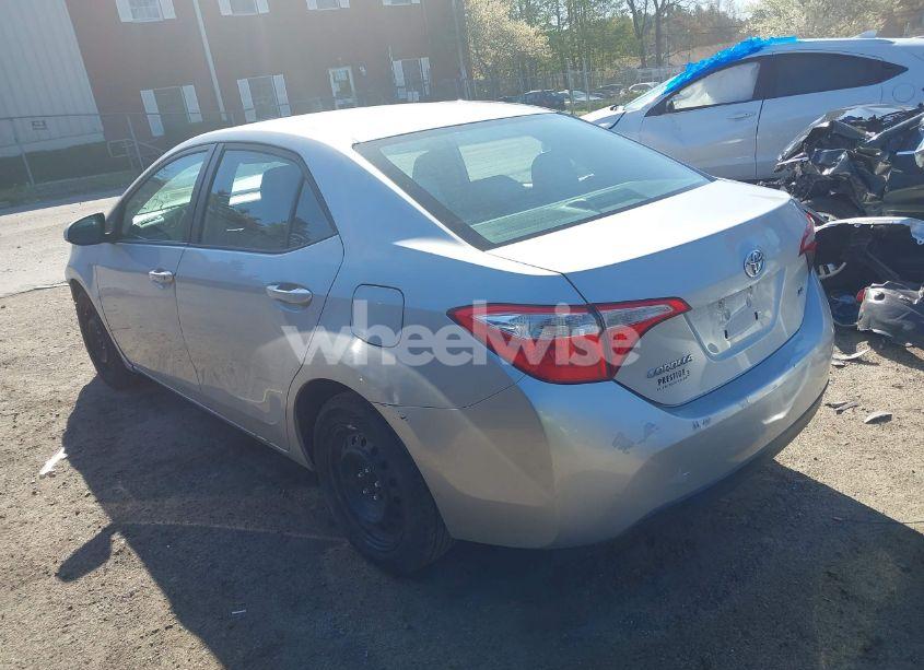 Photo 3 of 2015 Toyota Corolla LE (VIN 2T1BURHE4FC351395)