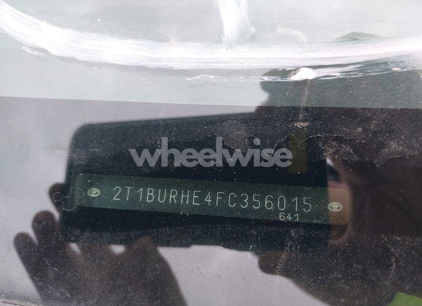 Photo 9 of 2015 Toyota Corolla S PLUS (VIN 2T1BURHE4FC356015)