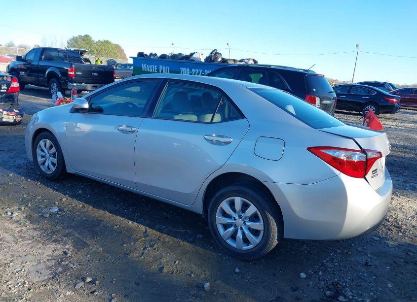 Photo 3 of 2015 Toyota Corolla L/LE/LE PLS/PRM/S/S PLS (VIN 2T1BURHE4FC357665)