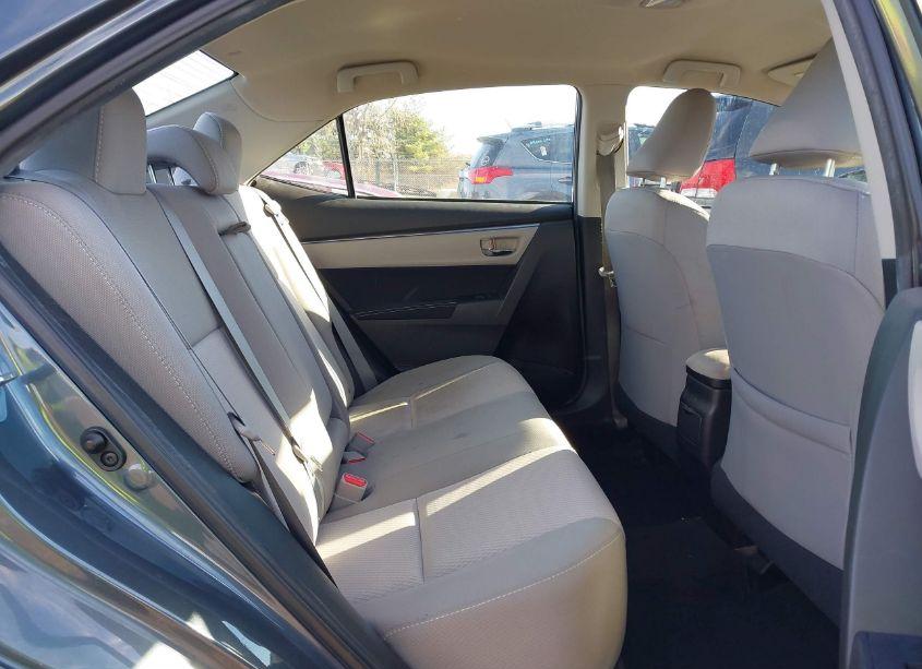 Photo 8 of 2015 Toyota Corolla LE (VIN 2T1BURHE4FC358444)