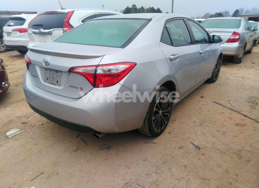 Photo 4 of 2015 Toyota Corolla S PLUS (VIN 2T1BURHE4FC367984)