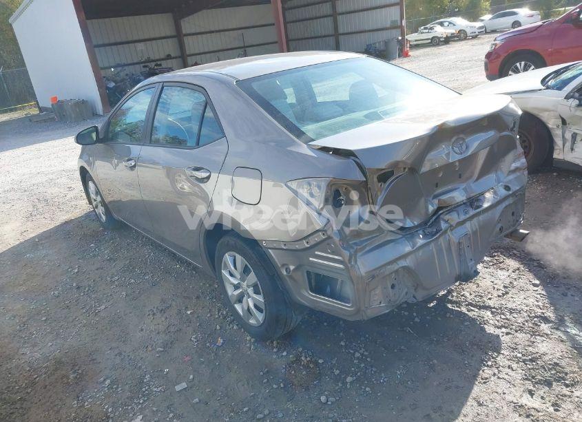 Photo 3 of 2015 Toyota Corolla LE (VIN 2T1BURHE4FC385739)