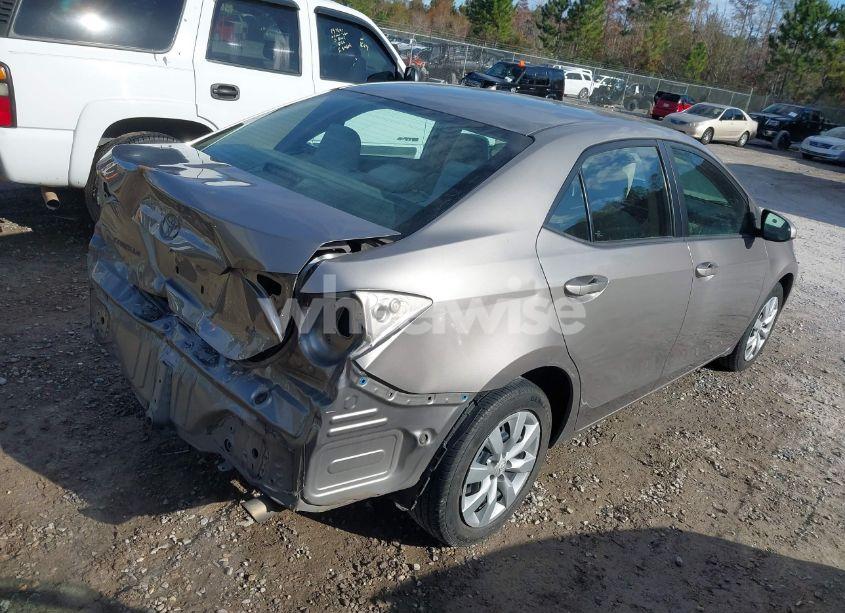 Photo 4 of 2015 Toyota Corolla LE (VIN 2T1BURHE4FC385739)