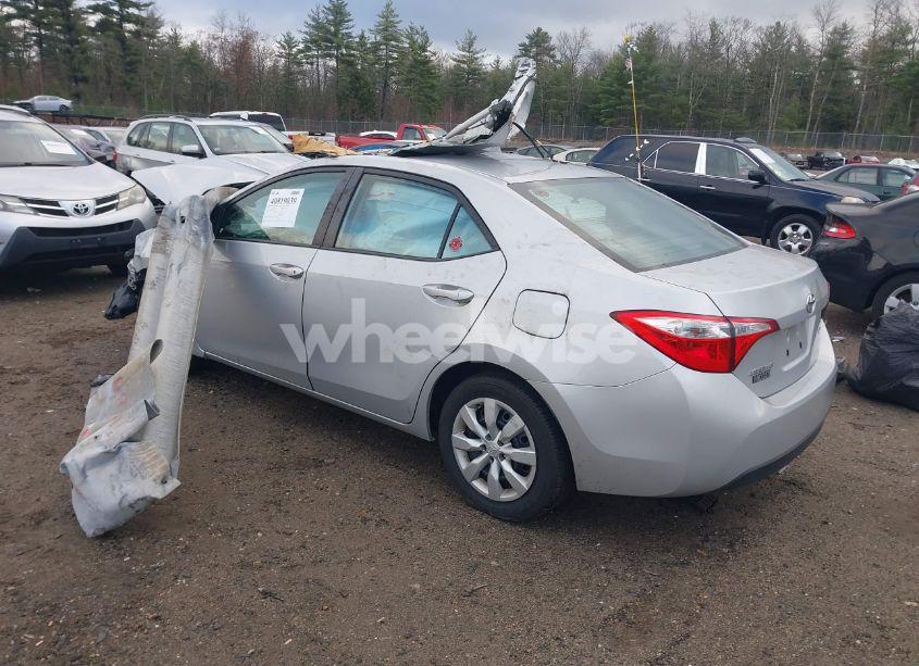 Photo 3 of 2015 Toyota Corolla LE (VIN 2T1BURHE4FC386079)