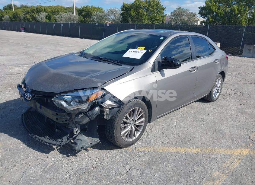 Photo 2 of 2015 Toyota Corolla L/LE/LE PLS/PRM/S/S PLS (VIN 2T1BURHE4FC396627)