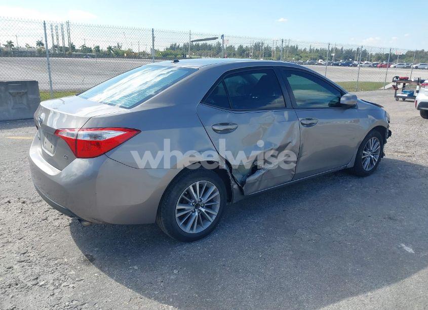 Photo 4 of 2015 Toyota Corolla L/LE/LE PLS/PRM/S/S PLS (VIN 2T1BURHE4FC396627)