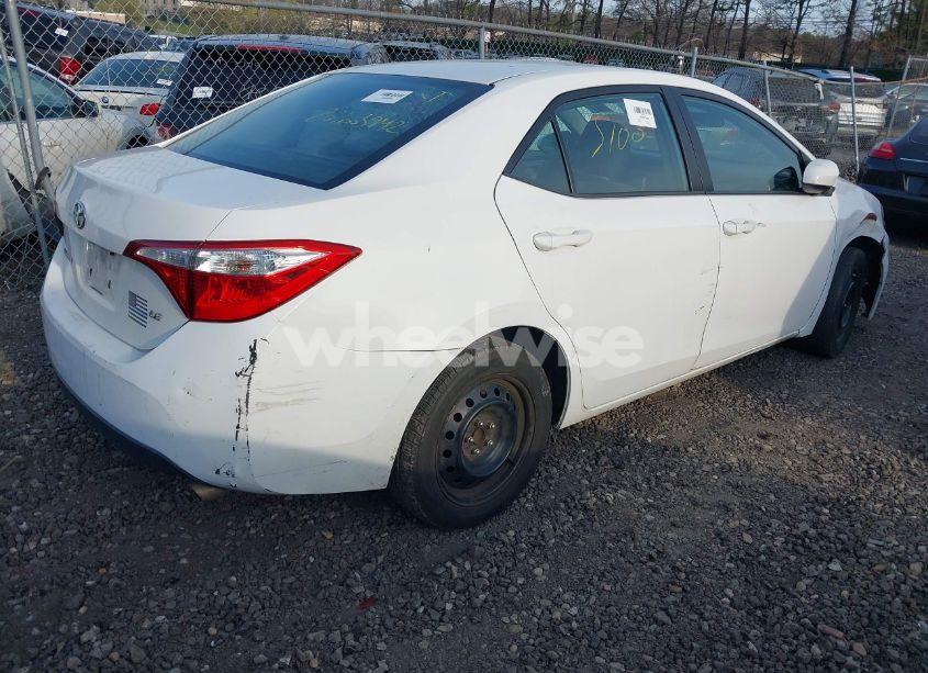 Photo 4 of 2015 Toyota Corolla LE (VIN 2T1BURHE4FC401440)