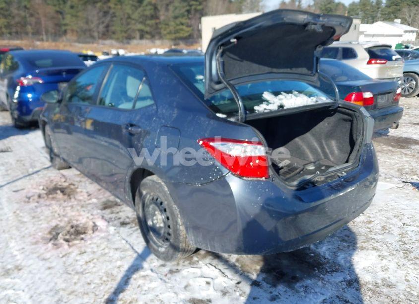 Photo 3 of 2015 Toyota Corolla LE (VIN 2T1BURHE4FC427472)