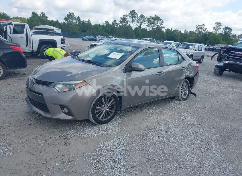 Photo 2 of 2015 Toyota Corolla LE PLUS (VIN 2T1BURHE4FC437628)