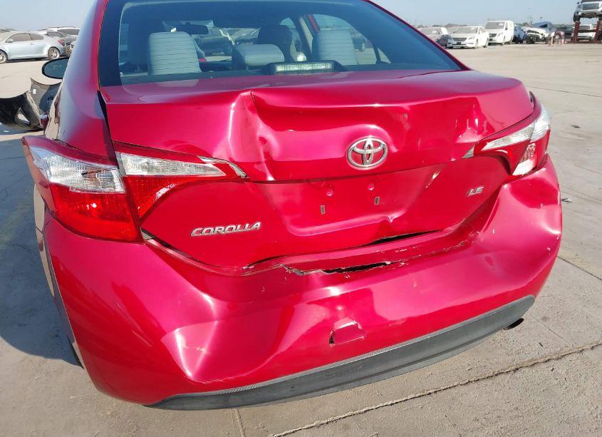 Photo 6 of 2015 Toyota Corolla LE (VIN 2T1BURHE4FC441484)