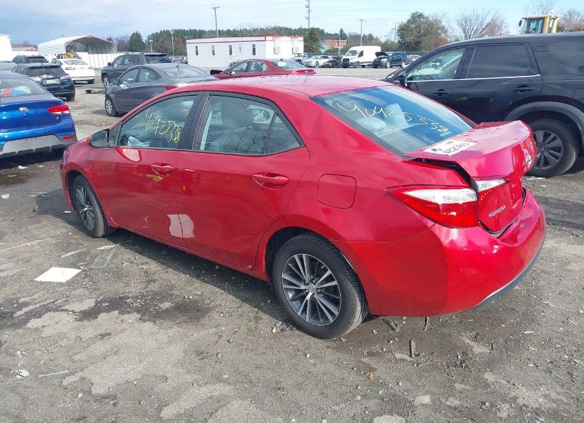 Photo 3 of 2016 Toyota Corolla L/LE/LE PLS/PRM/S/S PLS (VIN 2T1BURHE4GC518758)