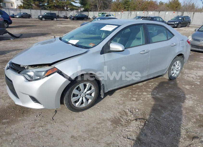 Photo 2 of 2016 Toyota Corolla LE (VIN 2T1BURHE4GC569645)