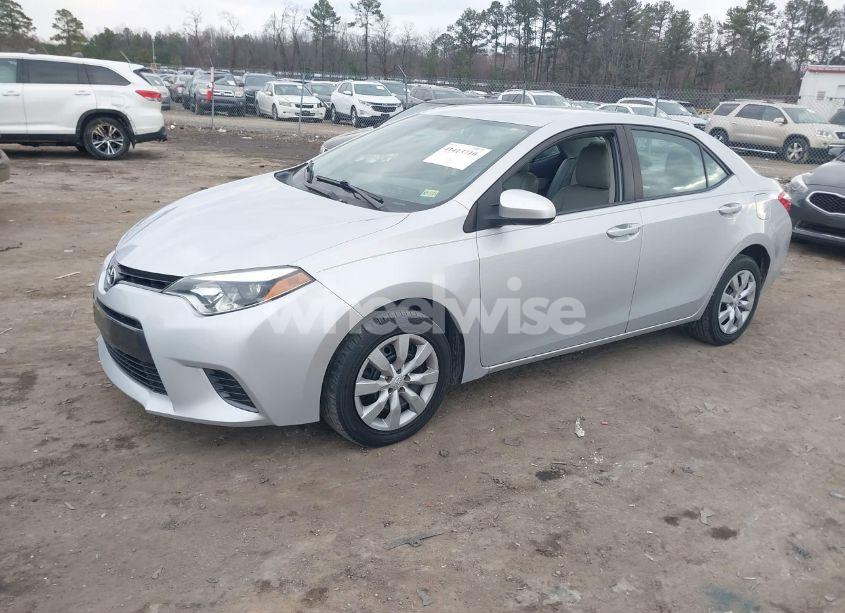 Photo 2 of 2016 Toyota Corolla LE (VIN 2T1BURHE4GC711072)