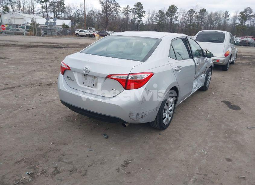 Photo 4 of 2016 Toyota Corolla LE (VIN 2T1BURHE4GC711072)