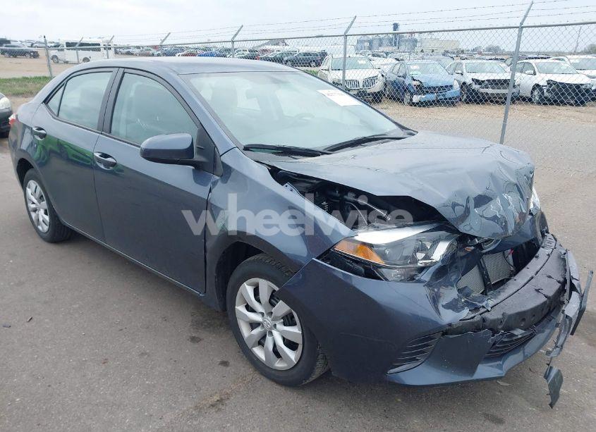 2016 Toyota Corolla LE (VIN 2T1BURHE4GC719365) main photo