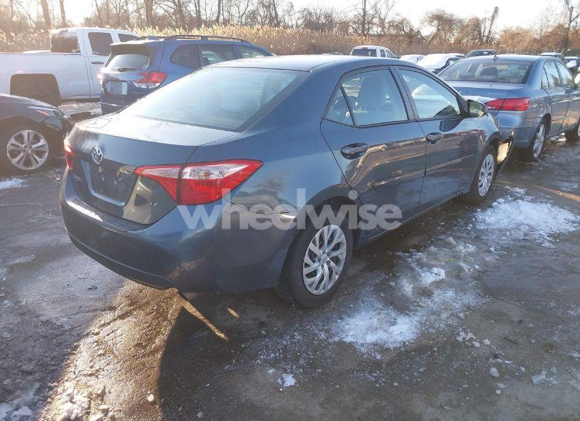 Photo 4 of 2017 Toyota Corolla LE (VIN 2T1BURHE4HC784878)