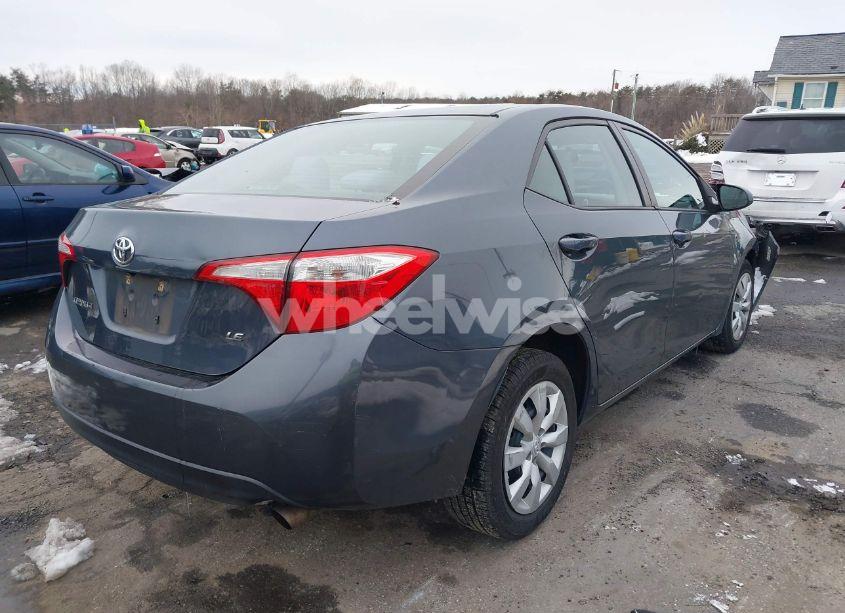 Photo 4 of 2014 Toyota Corolla LE (VIN 2T1BURHE5EC086906)