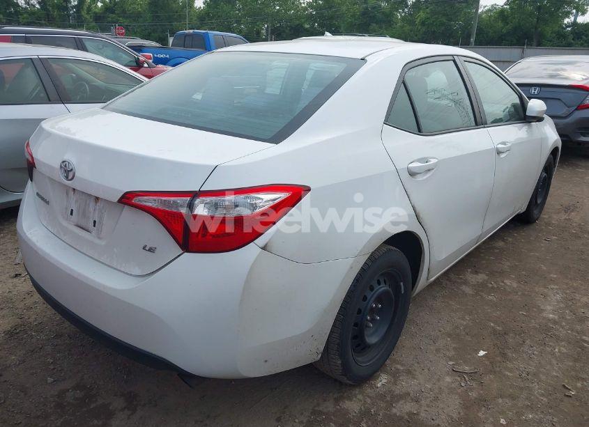 Photo 4 of 2014 Toyota Corolla LE (VIN 2T1BURHE5EC120584)