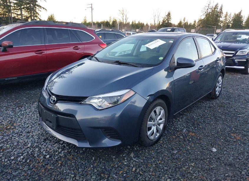 Photo 2 of 2014 Toyota Corolla LE (VIN 2T1BURHE5EC144612)