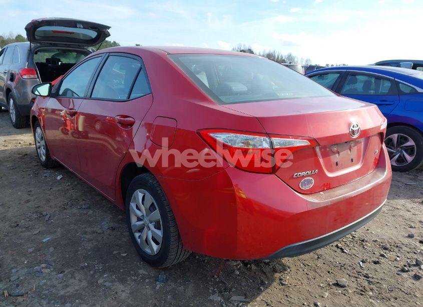 Photo 3 of 2015 Toyota Corolla LE (VIN 2T1BURHE5FC233212)