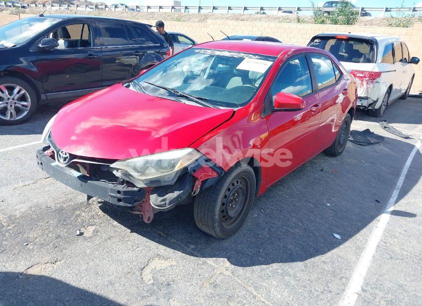 Photo 2 of 2015 Toyota Corolla LE (VIN 2T1BURHE5FC235509)