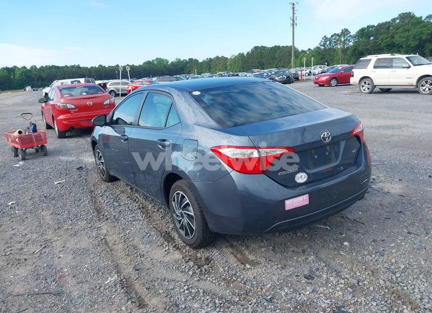 Photo 3 of 2015 Toyota Corolla LE (VIN 2T1BURHE5FC254206)