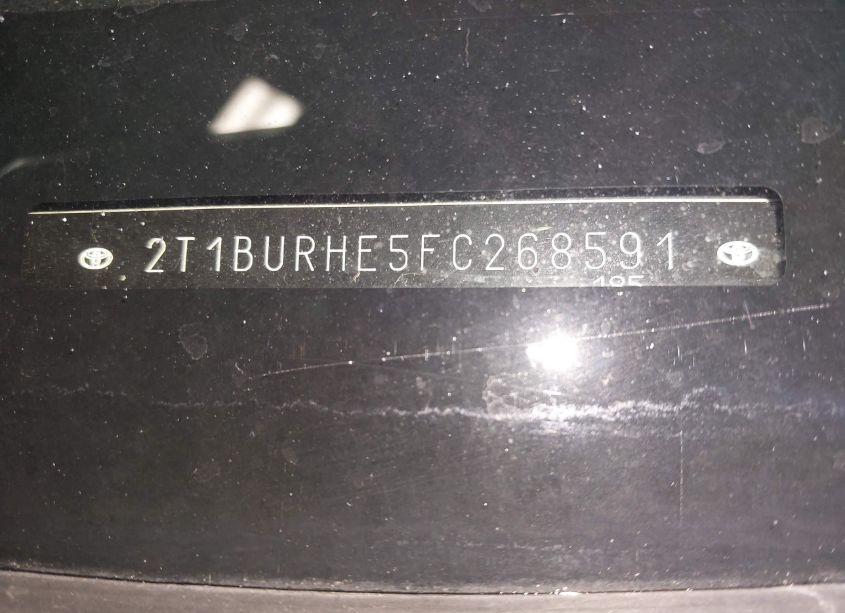 Photo 17 of 2015 Toyota Corolla LE (VIN 2T1BURHE5FC268591)